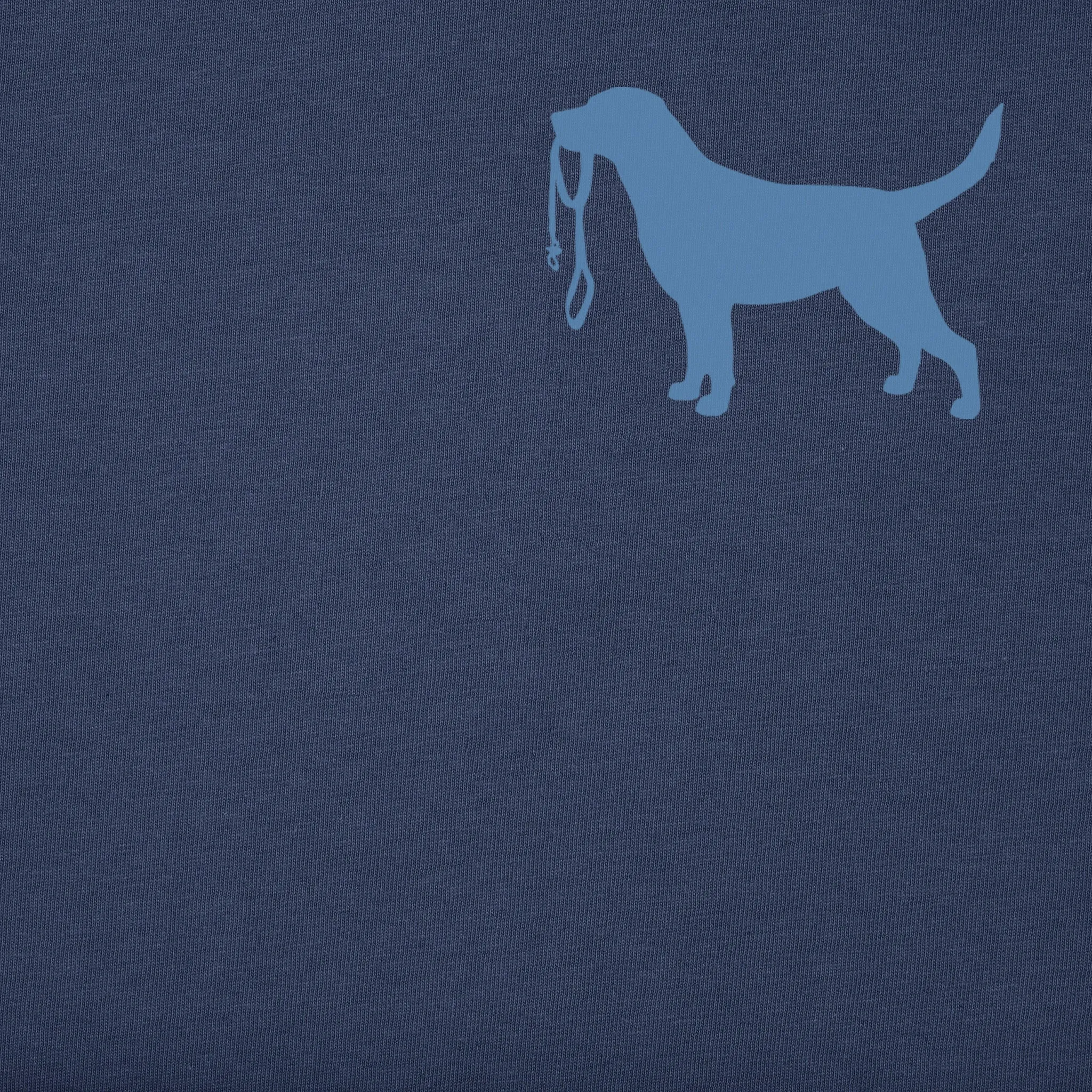 Men's Labrador Leash Short Sleeve Tee Life is Good