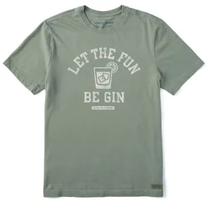 Men's Let the Fun Be-Gin Short Sleeve Tee Life is Good