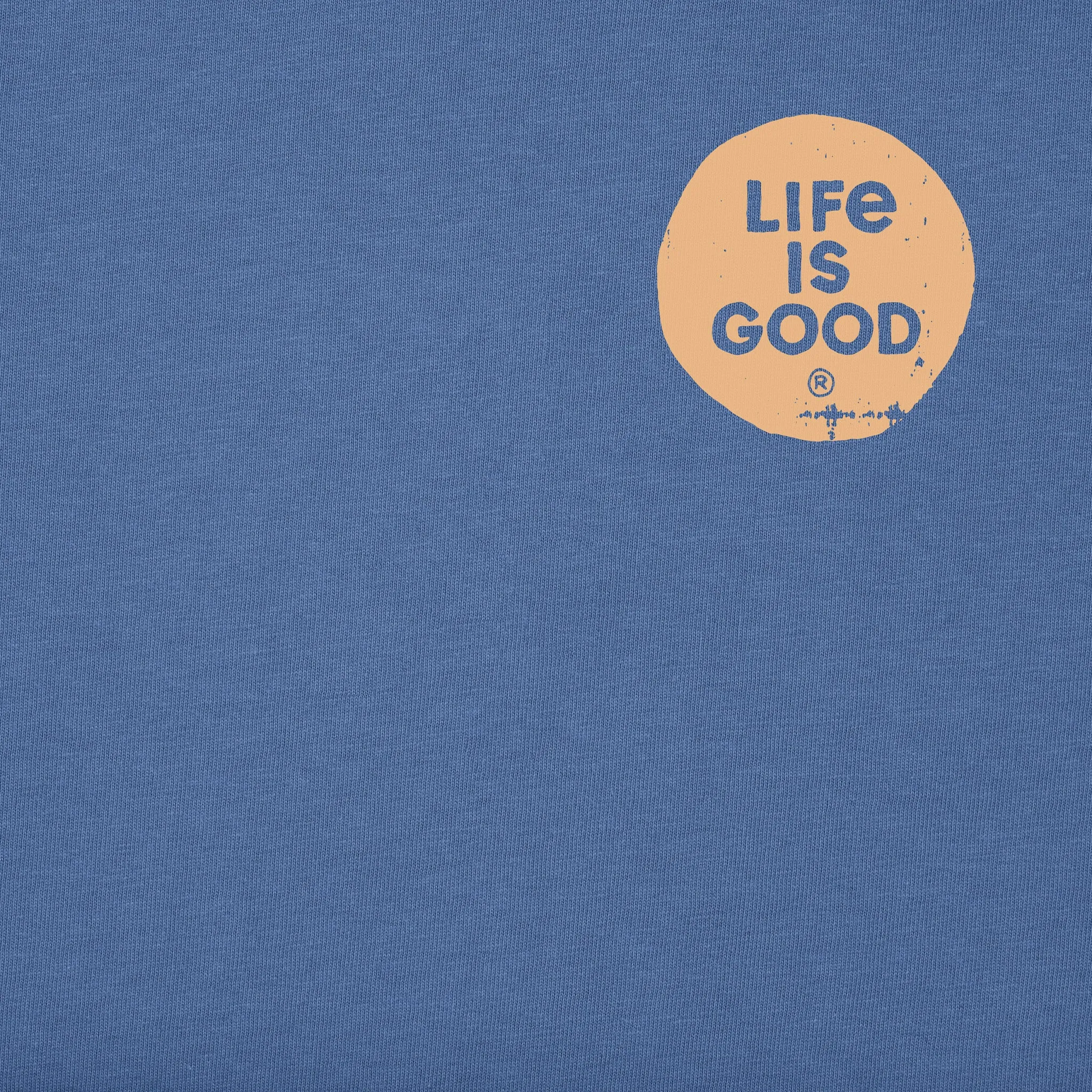 Men's Life is Good Sunset Waves Short Sleeve Tee Life is Good