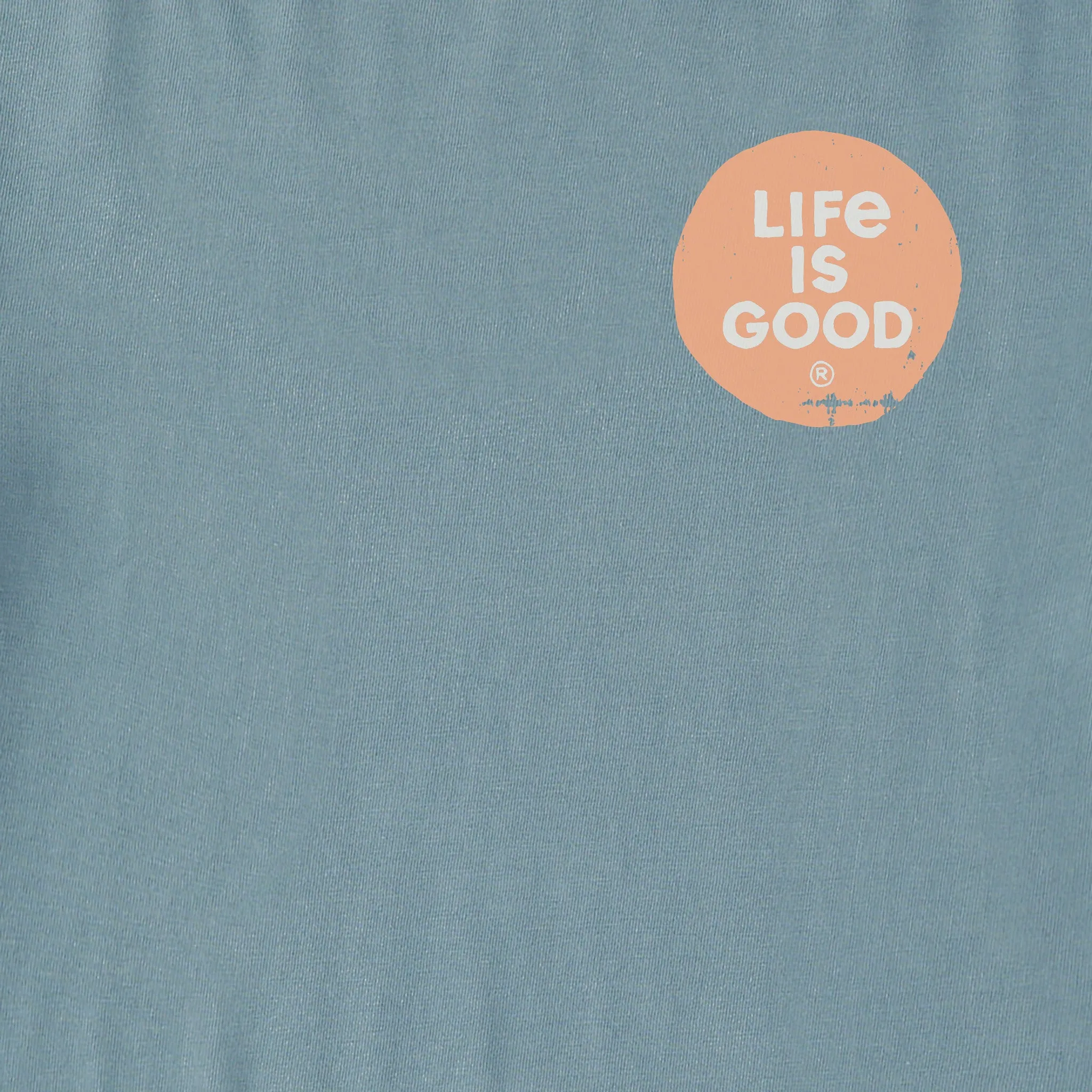 Men's Life is Good Sunset Waves Short Sleeve Tee Life is Good
