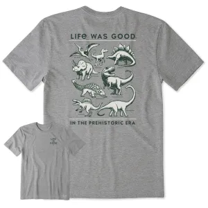 Men's Life was Good Prehistoric Era Short Sleeve Tee Life is Good