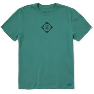 Men's LIG Diamond Short Sleeve Crusher-LITE Tee Life is Good