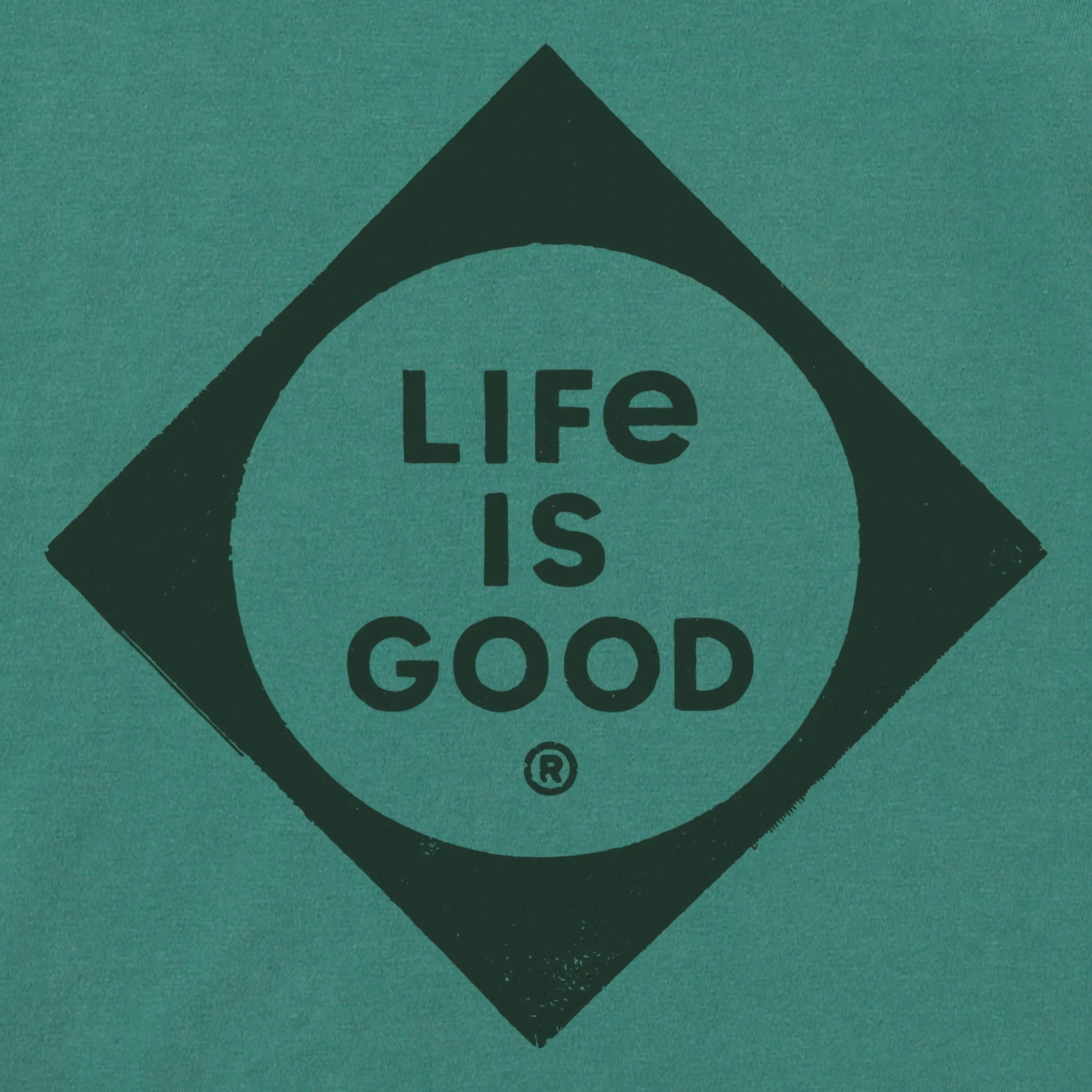 Men's LIG Diamond Short Sleeve Crusher-LITE Tee Life is Good