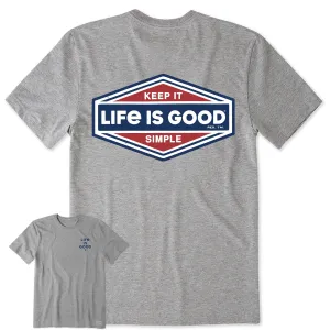 Men's LIG Keep it Simple Short Sleeve Tee Life is Good