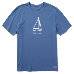 Men's LIG Sailboat Short Sleeve Tee Life is Good