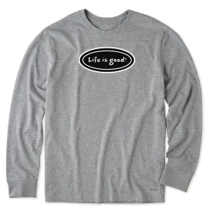 Men's LIG Vintage Oval Long Sleeve Crusher Tee Life is Good