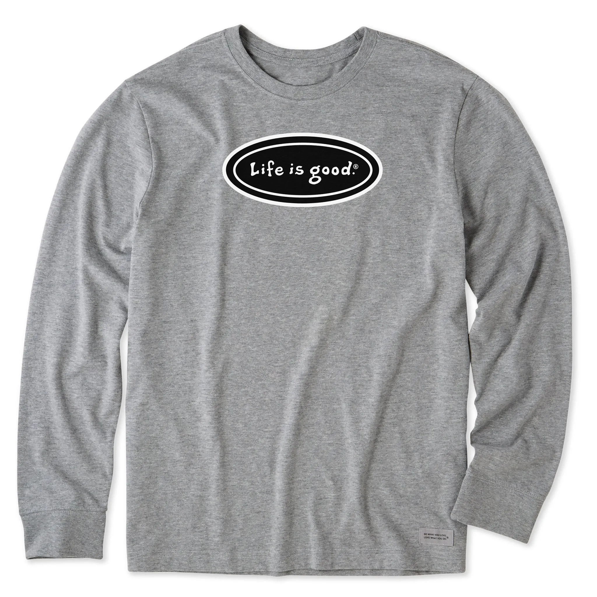 Men's LIG Vintage Oval Long Sleeve Crusher Tee Life is Good