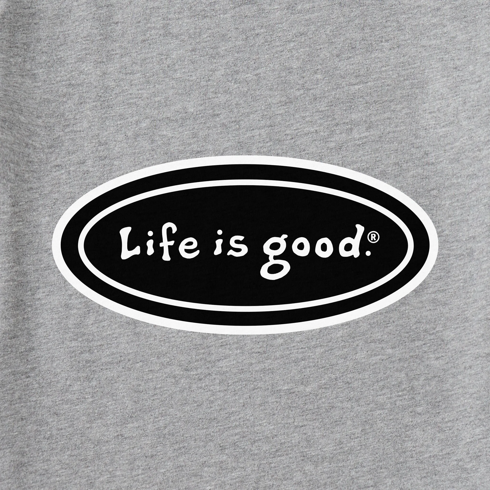 Men's LIG Vintage Oval Long Sleeve Crusher Tee Life is Good