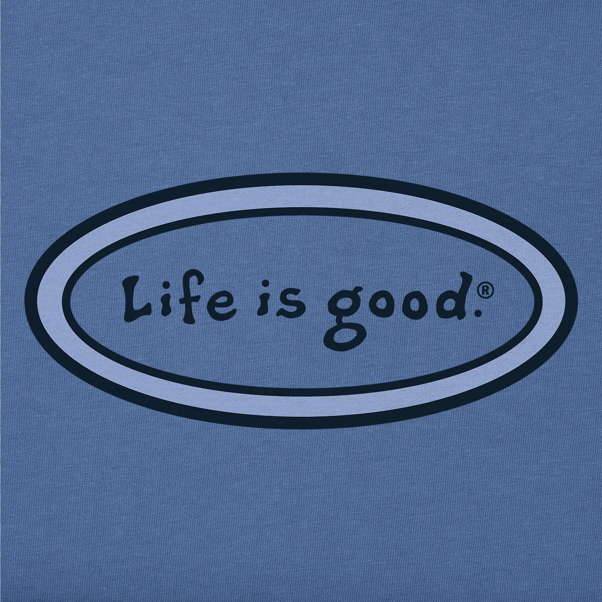 Men's LIG Vintage Oval Short Sleeve Crusher-LITE Tee Life is Good