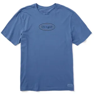 Men's LIG Vintage Oval Short Sleeve Crusher-LITE Tee Life is Good