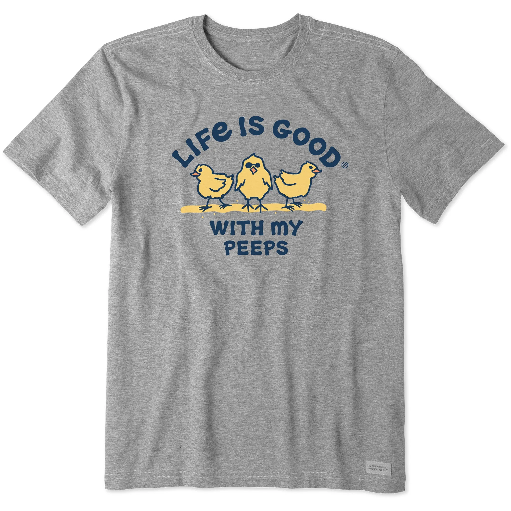Men's LIG With My Peeps Short Sleeve Crusher Tee Life is Good
