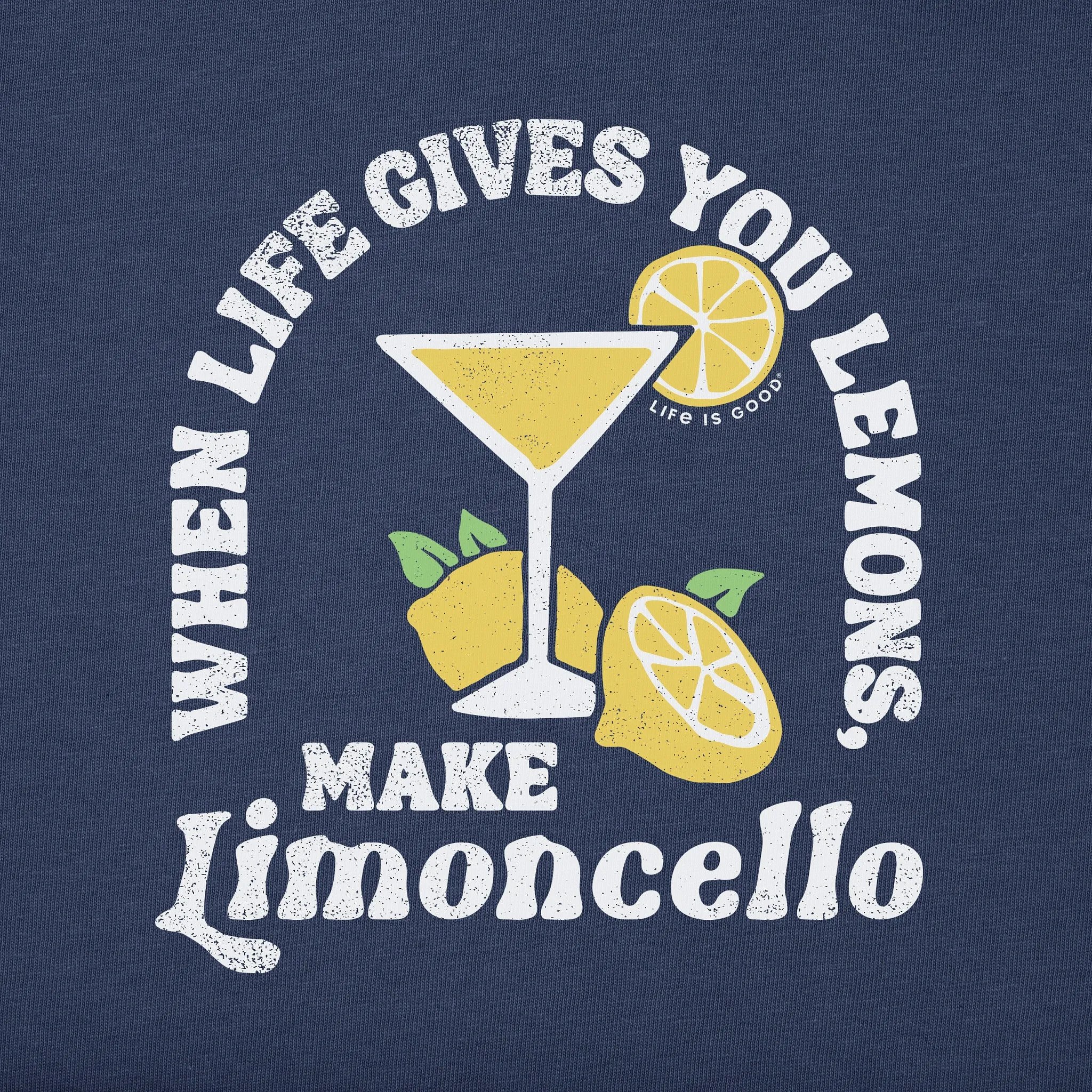 Men's Limoncello Short Sleeve Tee Life is Good
