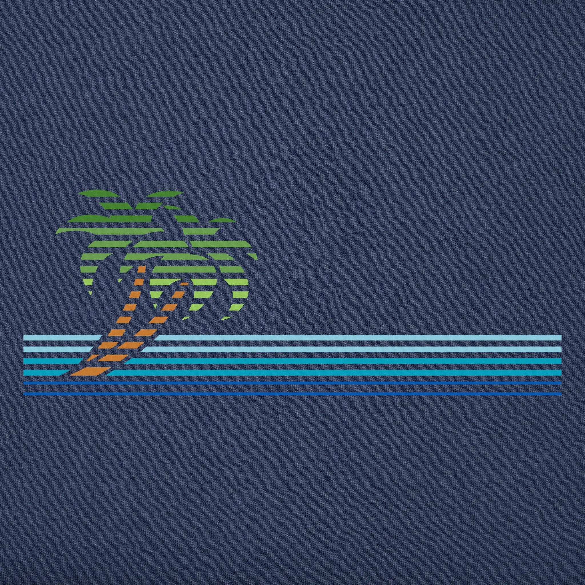 Men's Linear Palms Short Sleeve Tee Life is Good