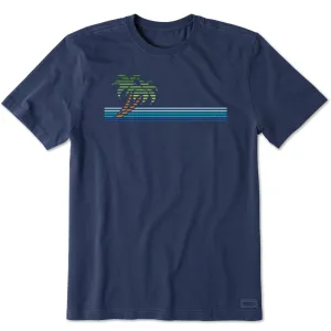 Men's Linear Palms Short Sleeve Tee Life is Good