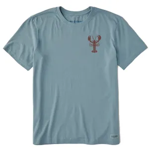 Men's Lobster Claws Short Sleeve Crusher Tee Life is Good