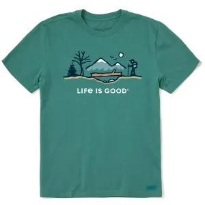 Men's Log Bridge Hike Short Sleeve Crusher Tee Life is Good