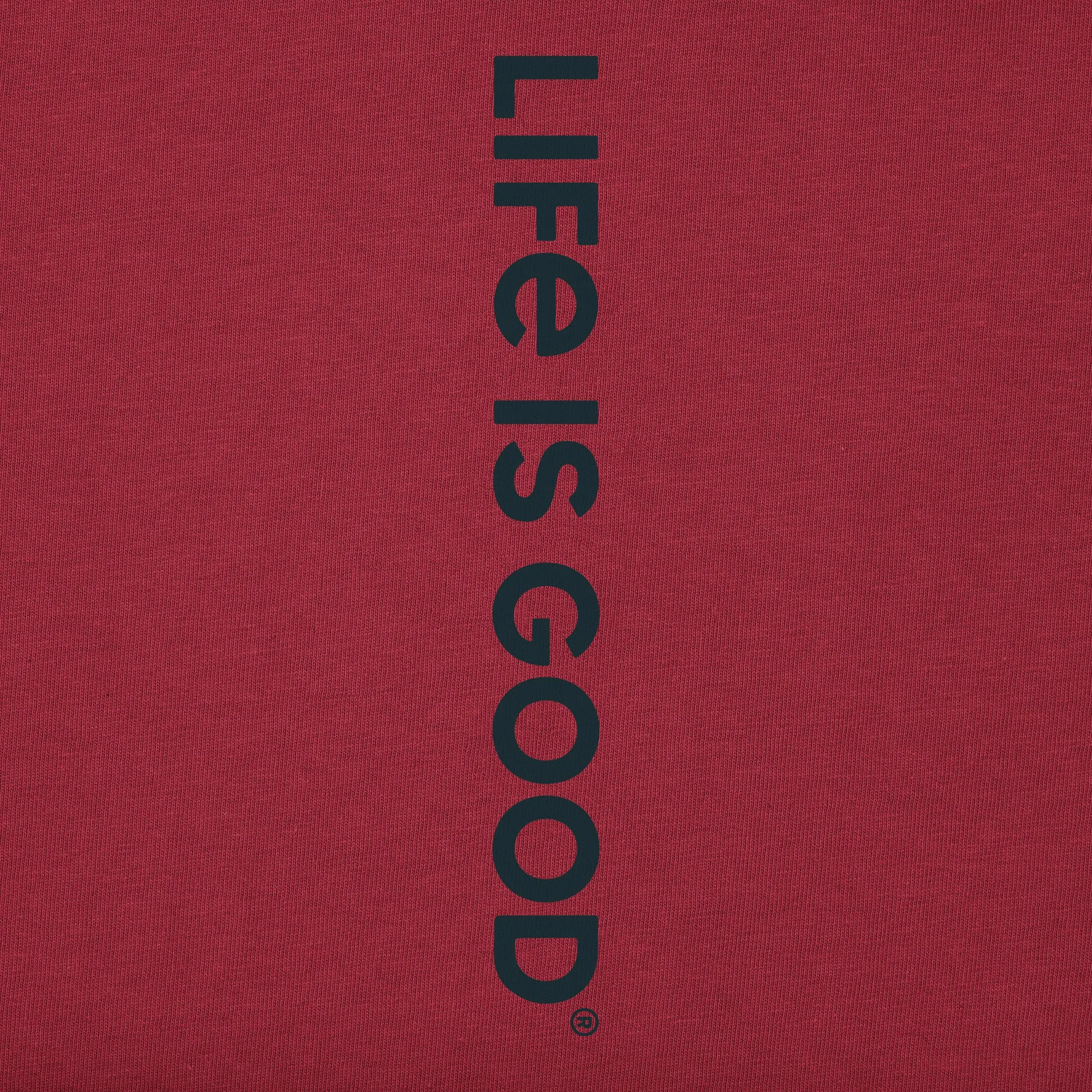 Men's Log On Campfire Long Sleeve Crusher-LITE Tee Life is Good