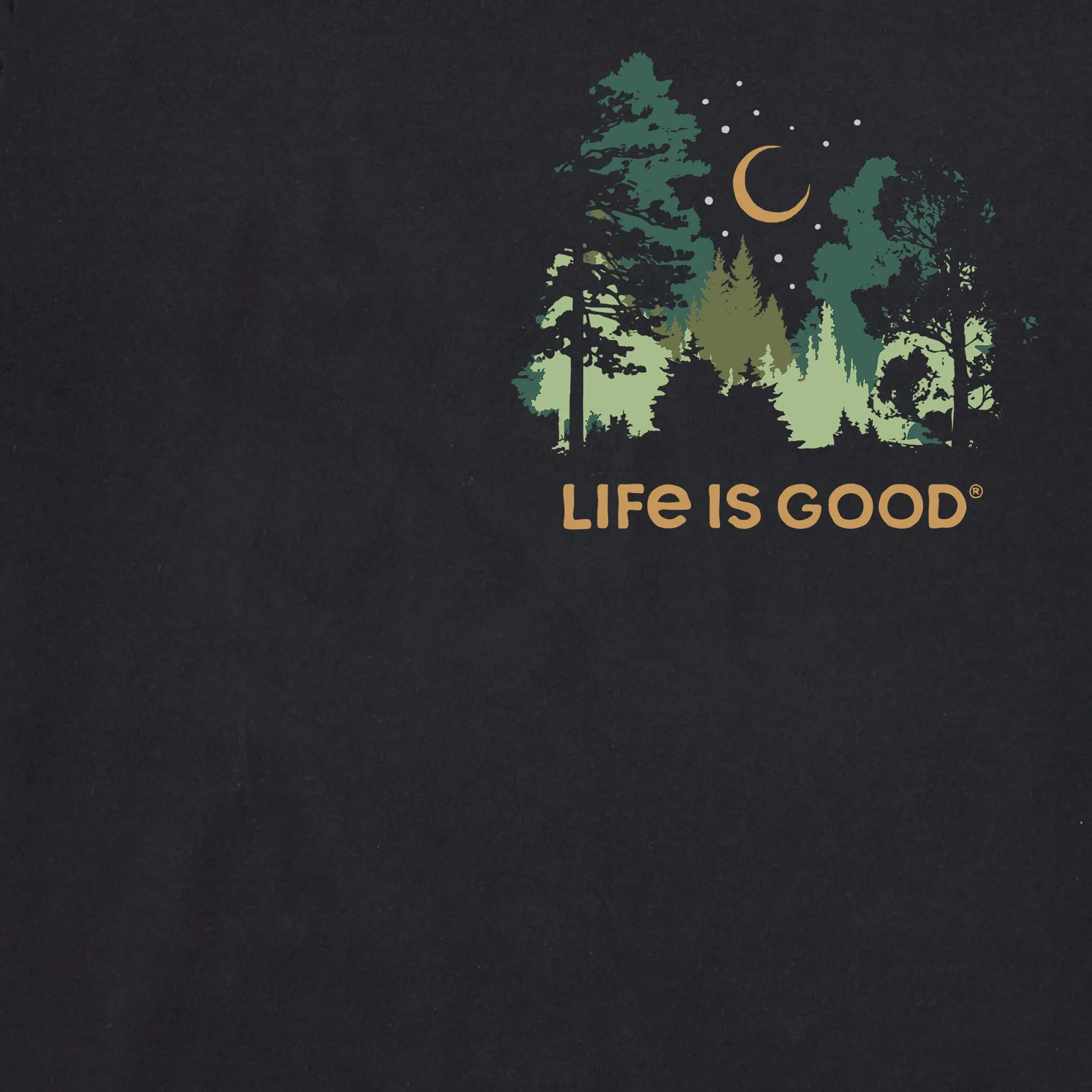 Men's Log On Campfire Short Sleeve Tee Life is Good
