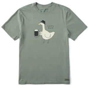 Men's Lucky Duck St. Pat's Short Sleeve Crusher Tee Life is Good