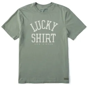 Men's Lucky Shirt Short Sleeve Crusher Tee Life is Good