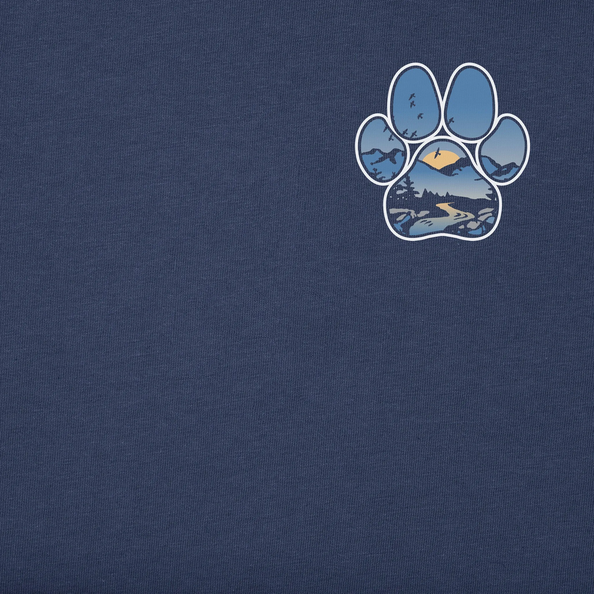 Men's Macro Micro Dogscape Short Sleeve Crusher Tee Life is Good