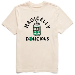 Men's Magically Delicious Short Sleeve Crusher Tee Life is Good