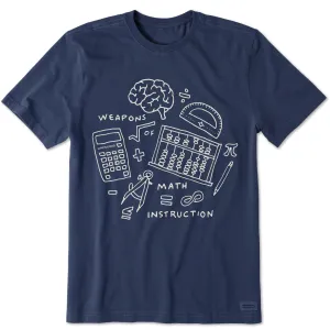 Men's Math Instruction Short Sleeve Tee Life is Good