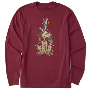 Men's Max Lights Long Sleeve Crusher Tee Life is Good