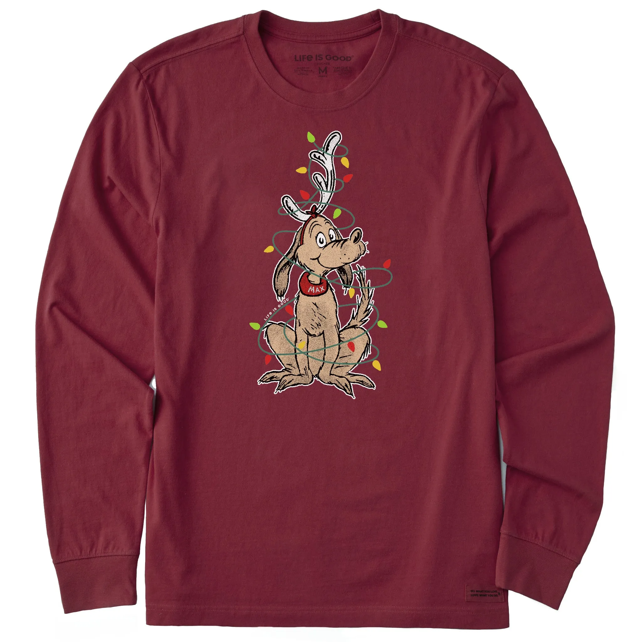 Men's Max Lights Long Sleeve Crusher Tee Life is Good
