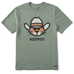 Men's Meowdy Al Short Sleeve Crusher Tee Life is Good