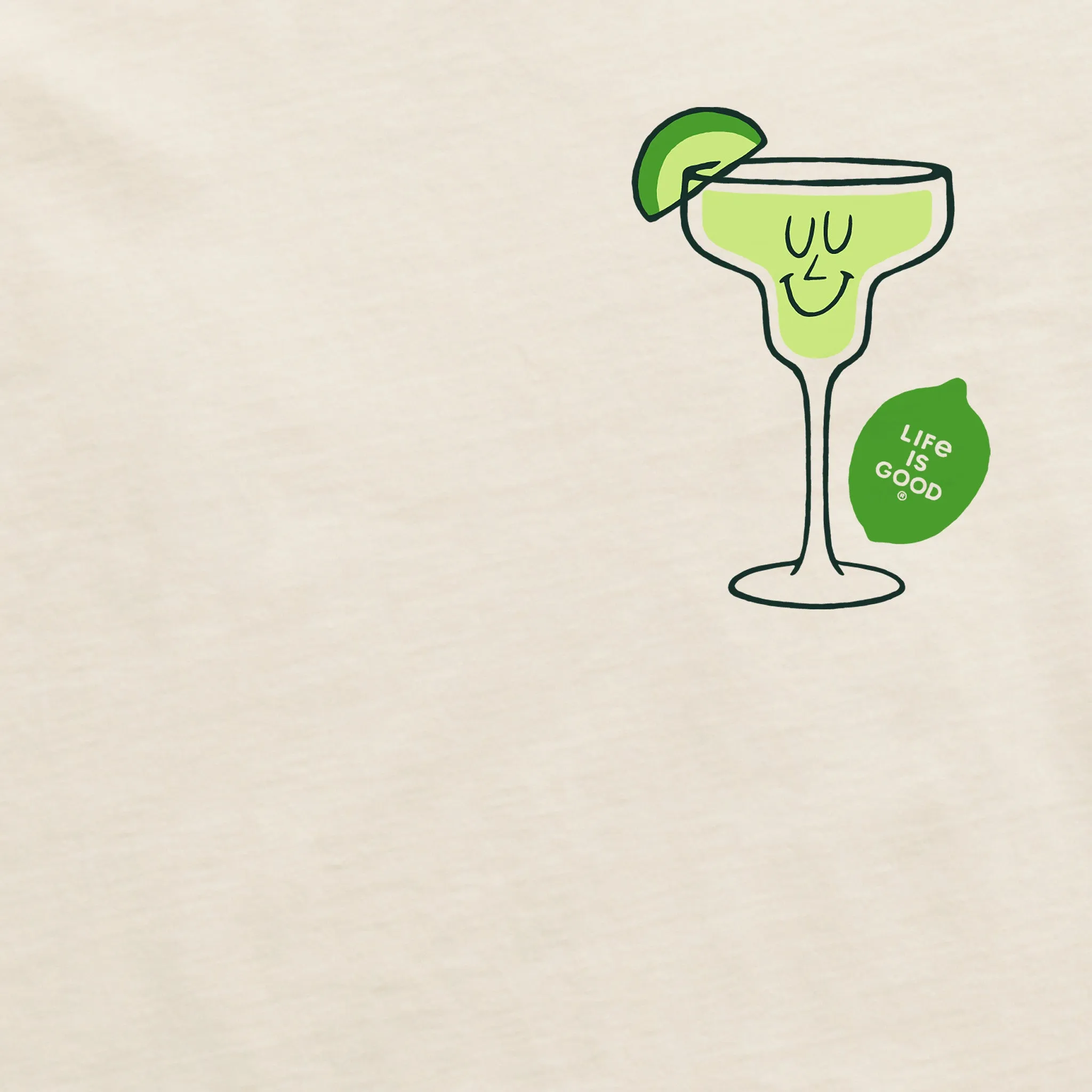 Men's Mini Margarita Short Sleeve Crusher Tee Life is Good
