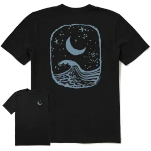 Men's Moon Wave Short Sleeve Crusher Tee Life is Good