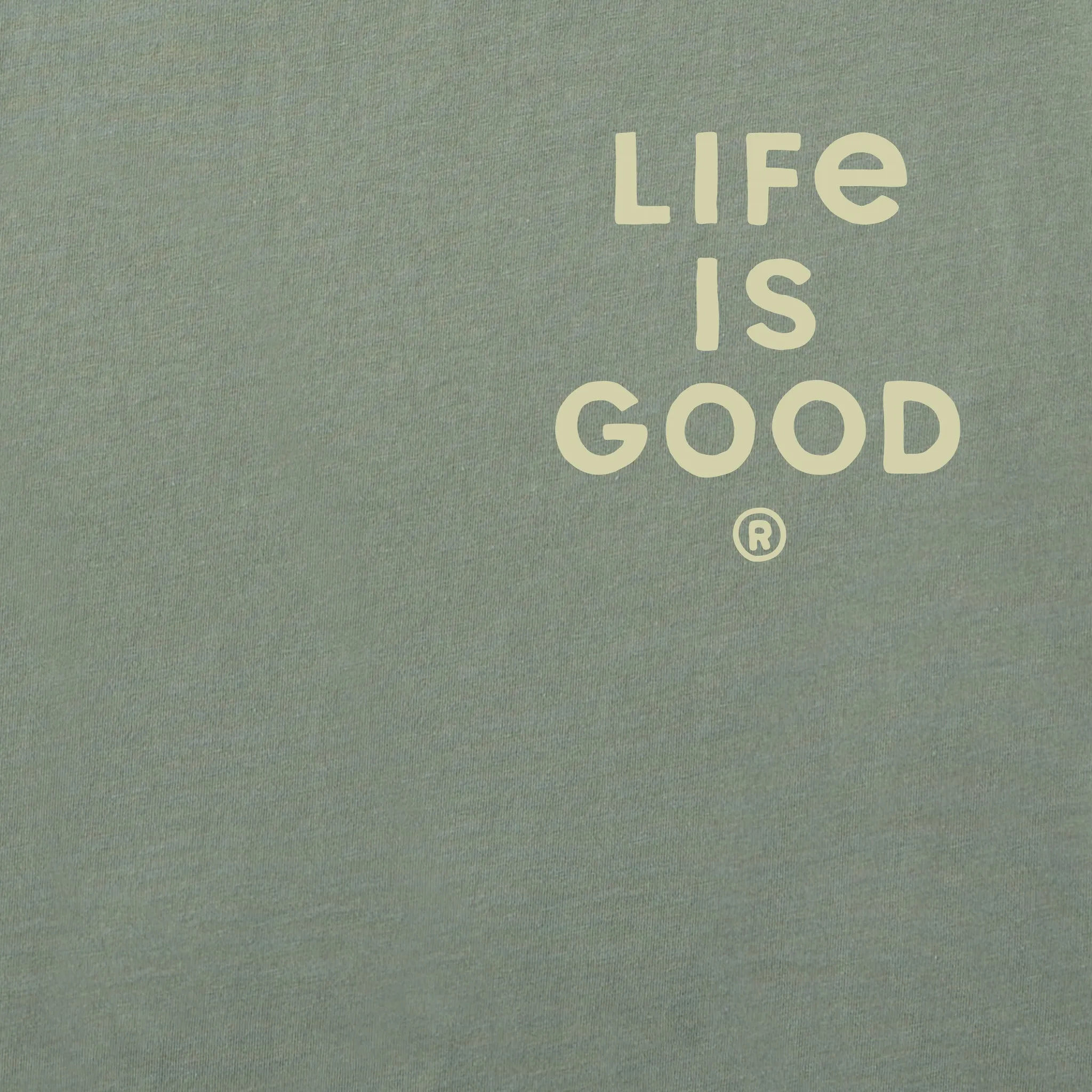 Men's Moonlight Trees Short Sleeve Tee Life is Good