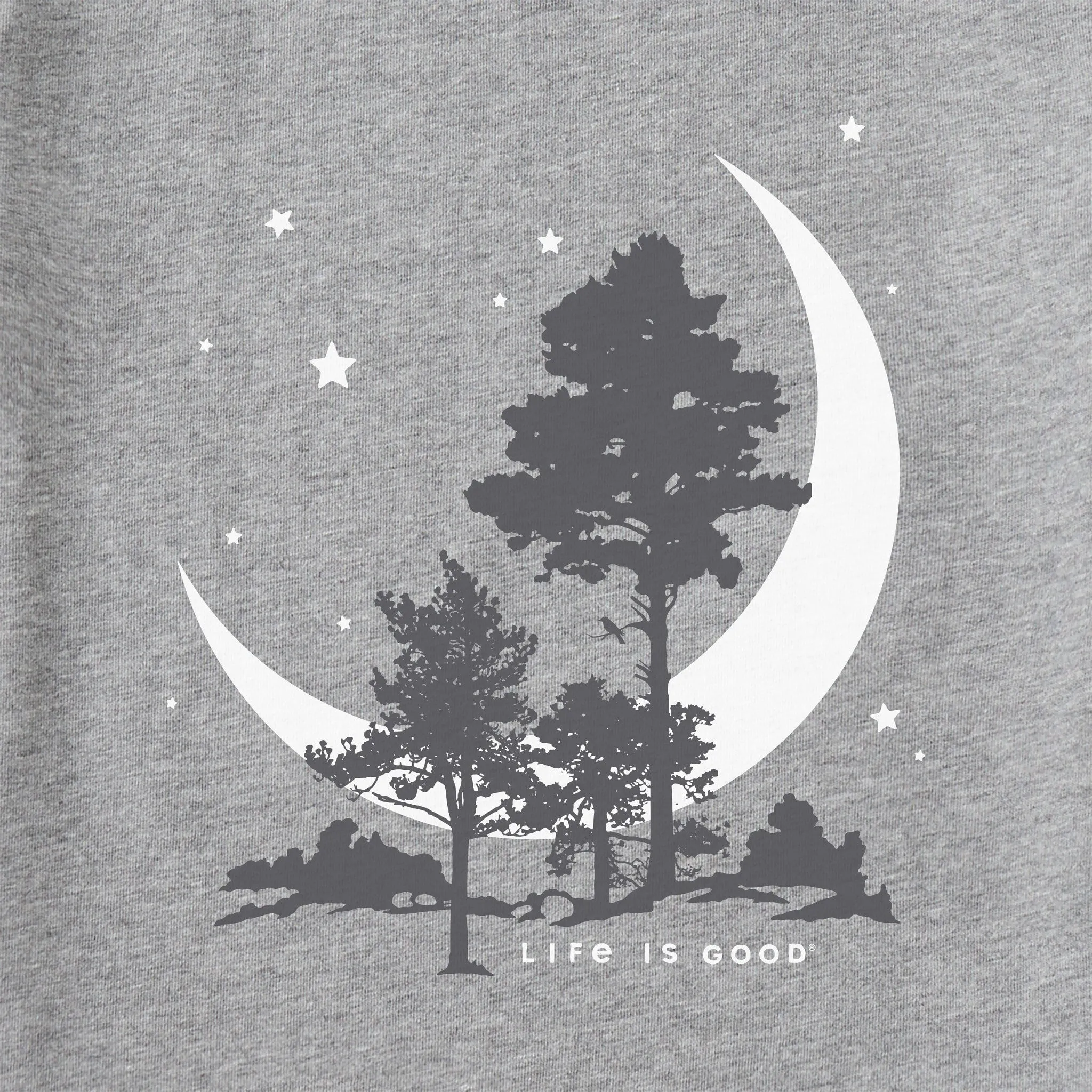 Men's Moonlight Trees Short Sleeve Tee Life is Good