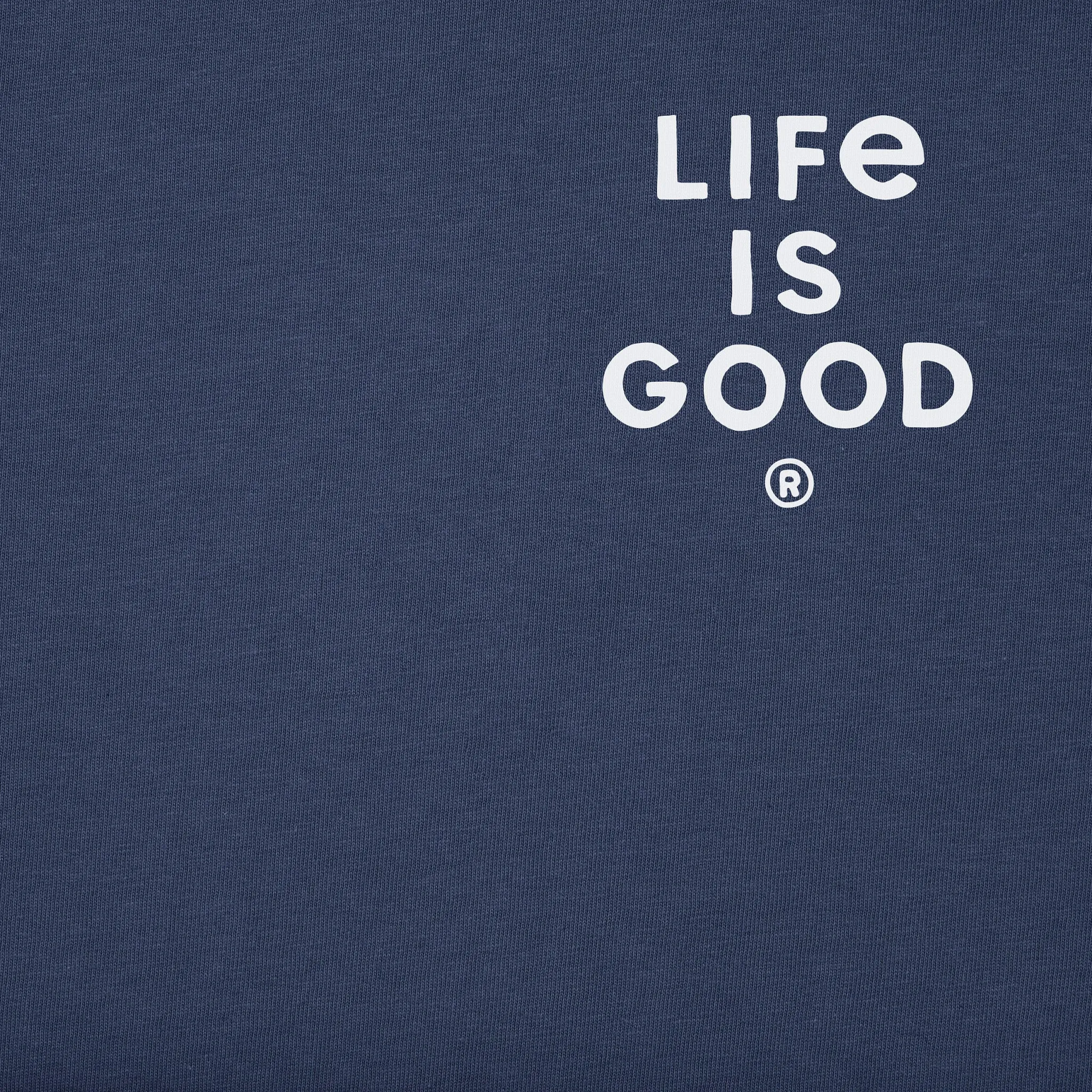 Men's Moonlight Trees Short Sleeve Tee Life is Good