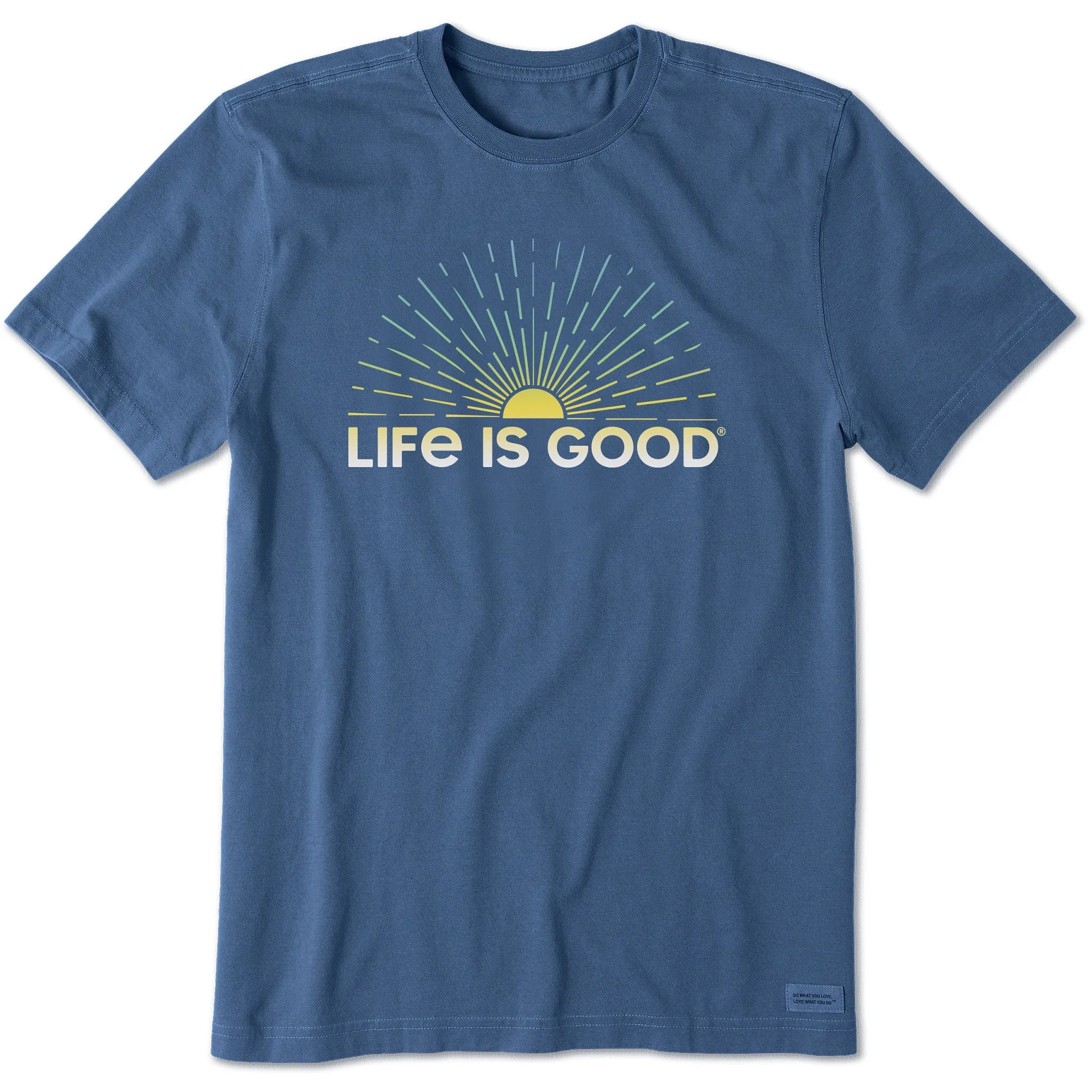 Men's Morning Sunburst Short Sleeve Crusher-LITE Tee Life is Good