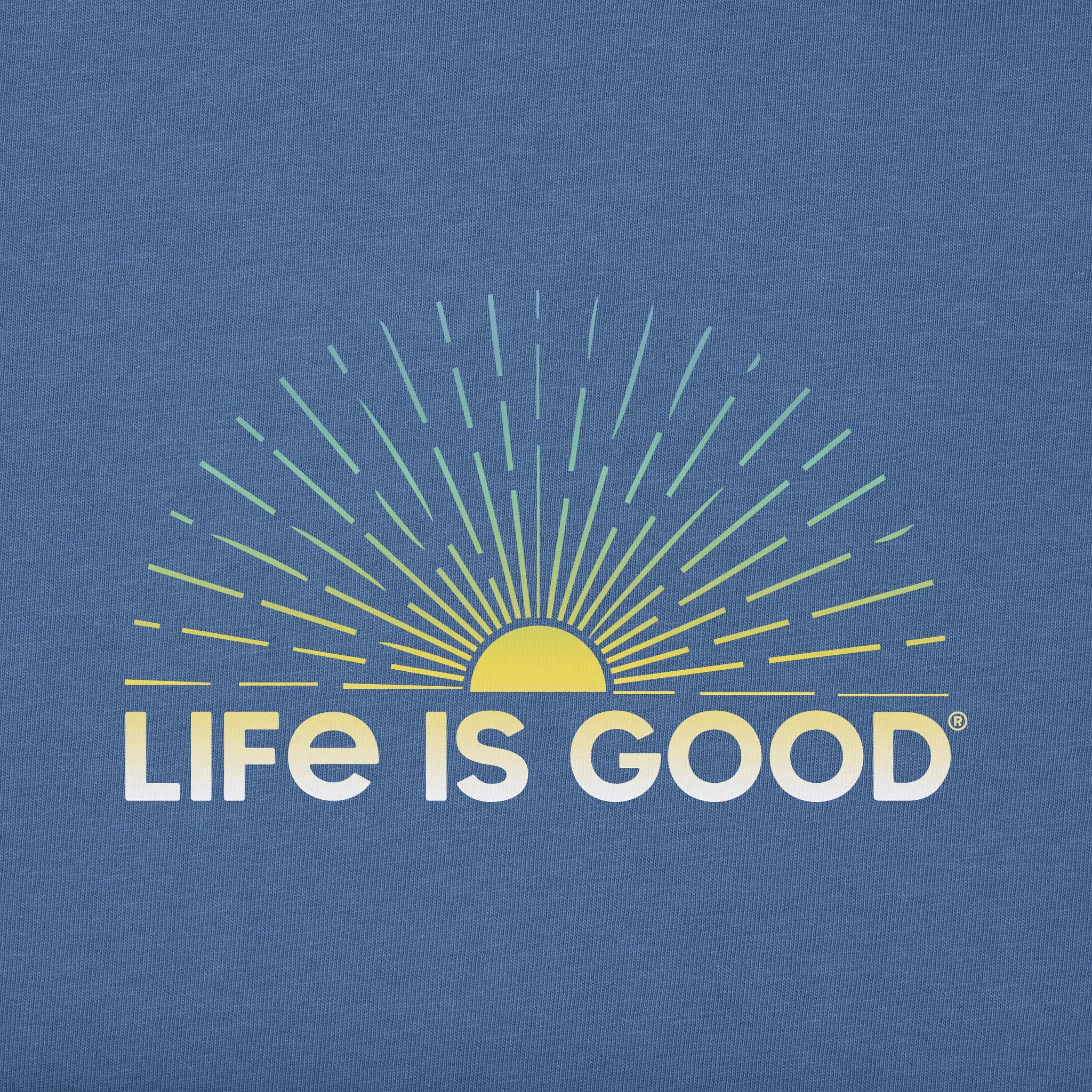Men's Morning Sunburst Short Sleeve Crusher-LITE Tee Life is Good