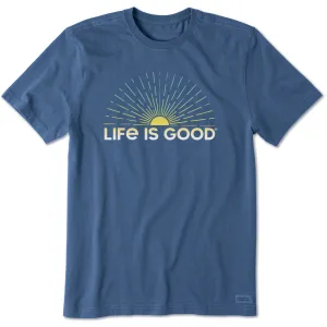 Men's Morning Sunburst Short Sleeve Crusher-LITE Tee Life is Good