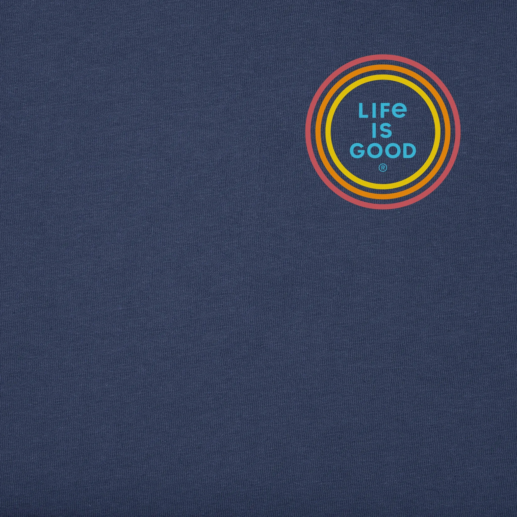Men's Mountain Short Sleeve Crusher-LITE Tee Life is Good