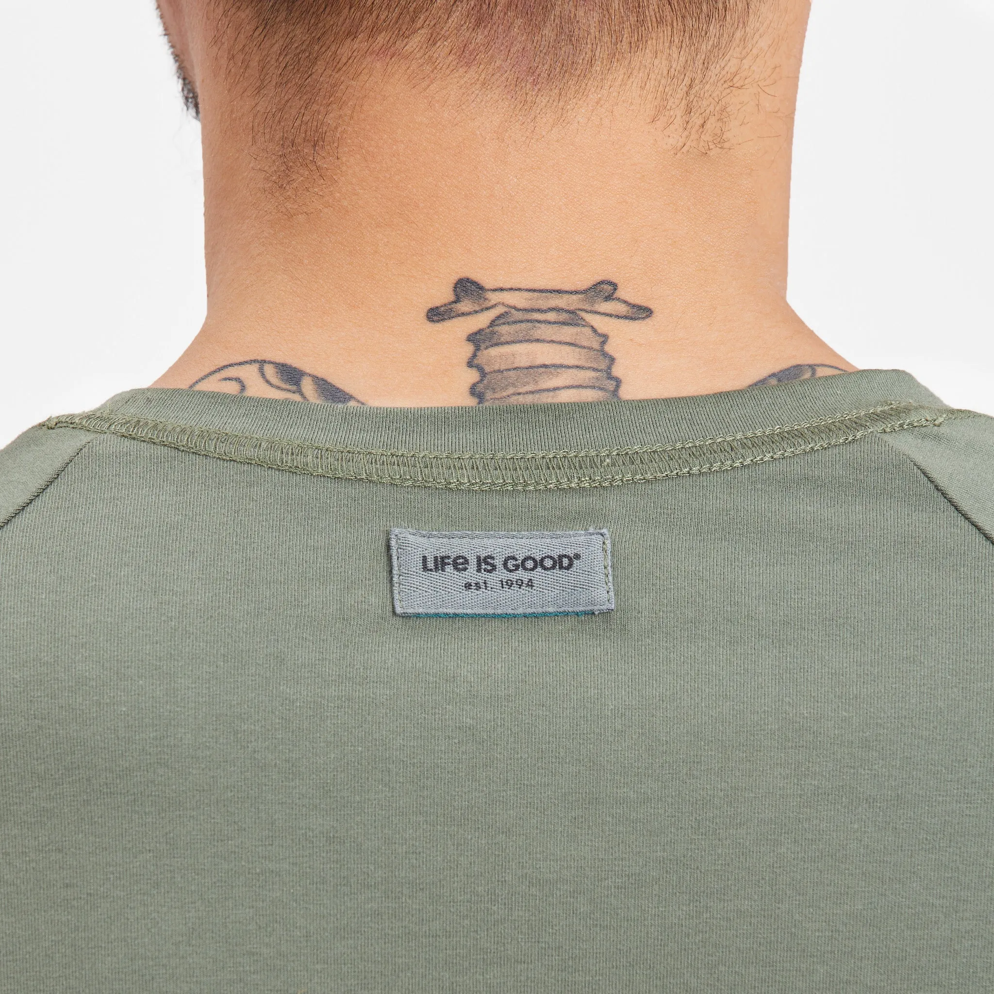 Men's Mountainscape Crusher-FLEX Crew Life is Good