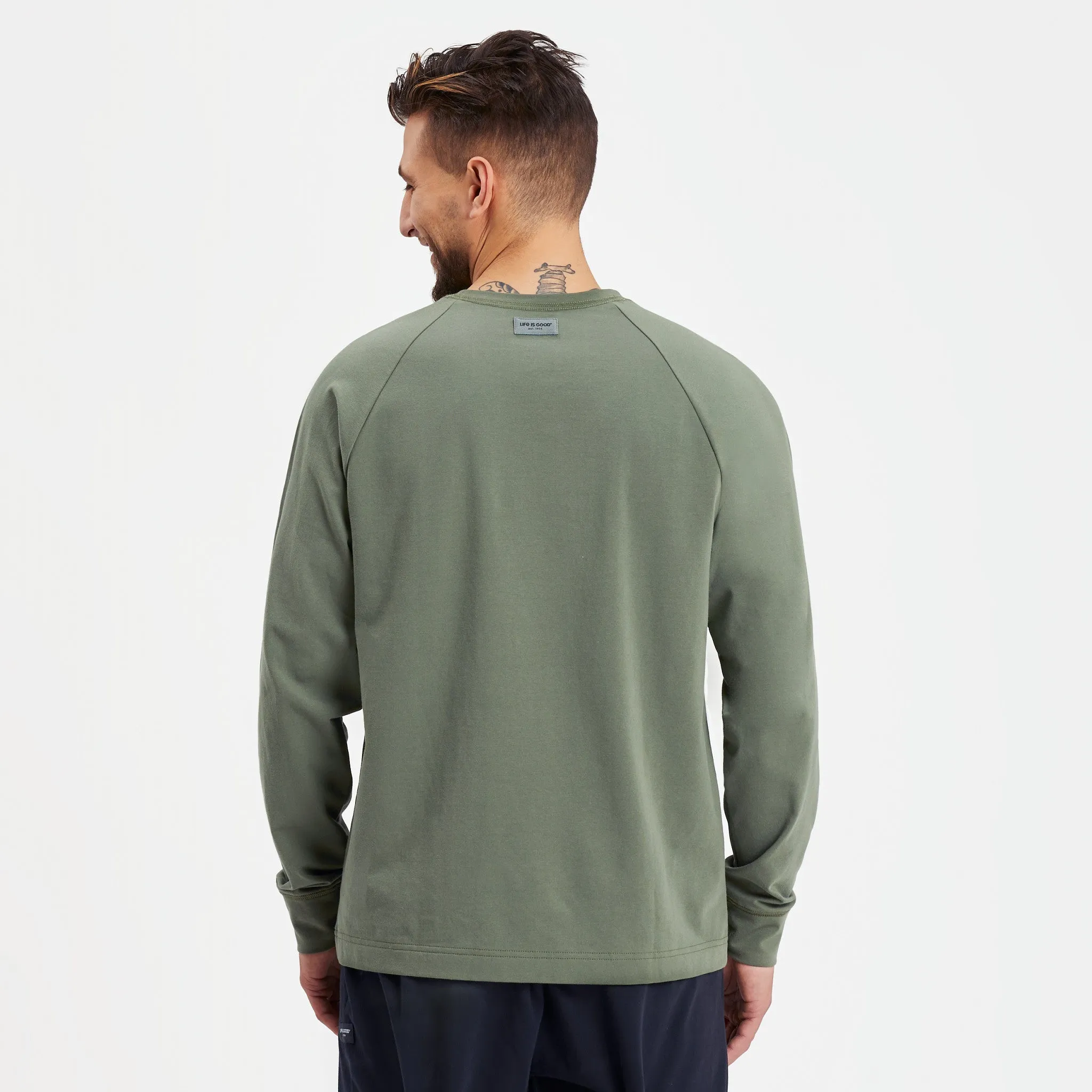Men's Mountainscape Crusher-FLEX Crew Life is Good