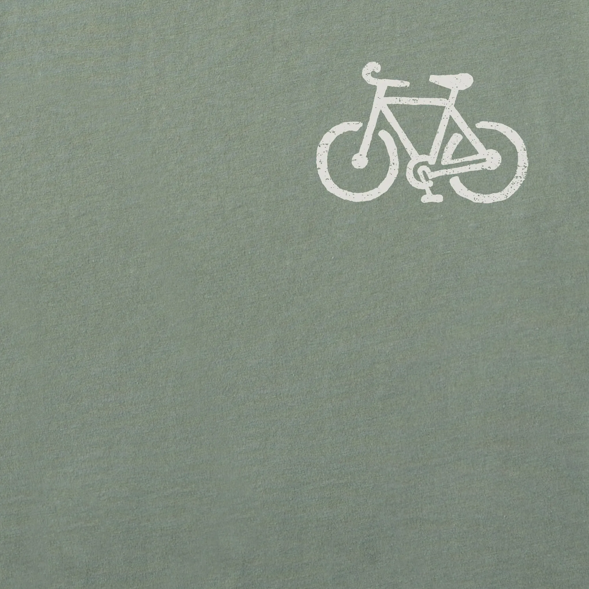 Men's My Other Car is a Bicycle Short Sleeve Crusher Tee Life is Good