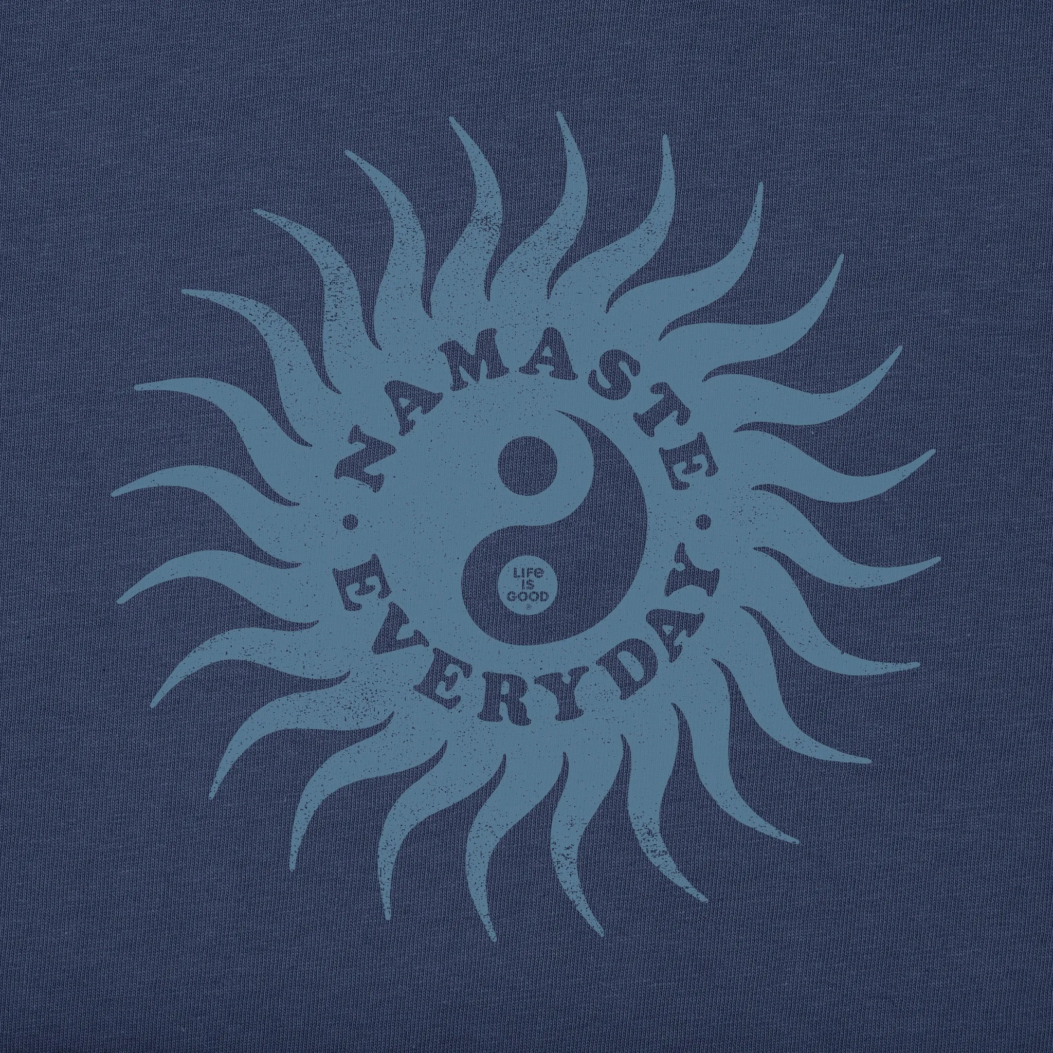 Men's Namaste Everyday Short Sleeve Tee Life is Good