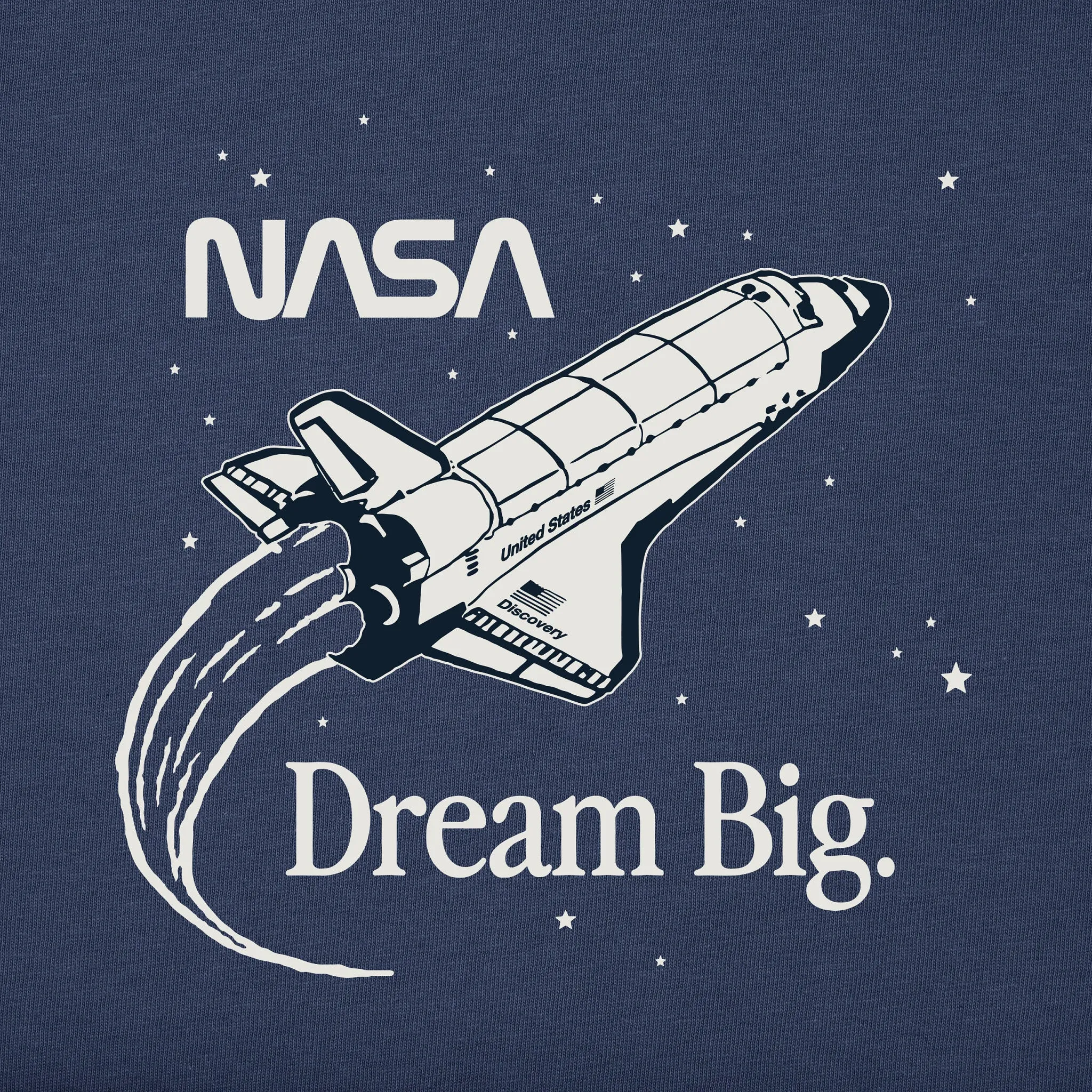 Men's NASA Dream Big Short Sleeve Crusher Tee Life is Good
