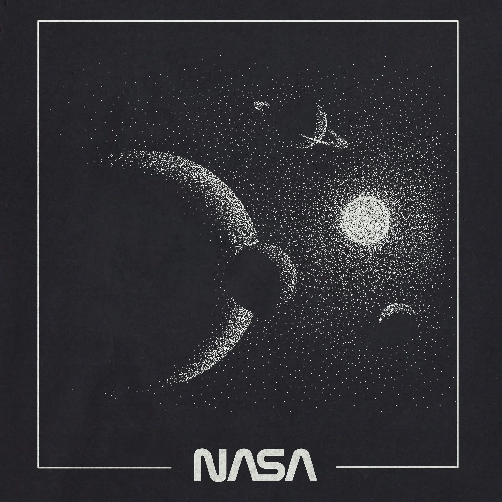 Men's NASA Outer Space Short Sleeve Tee Life is Good