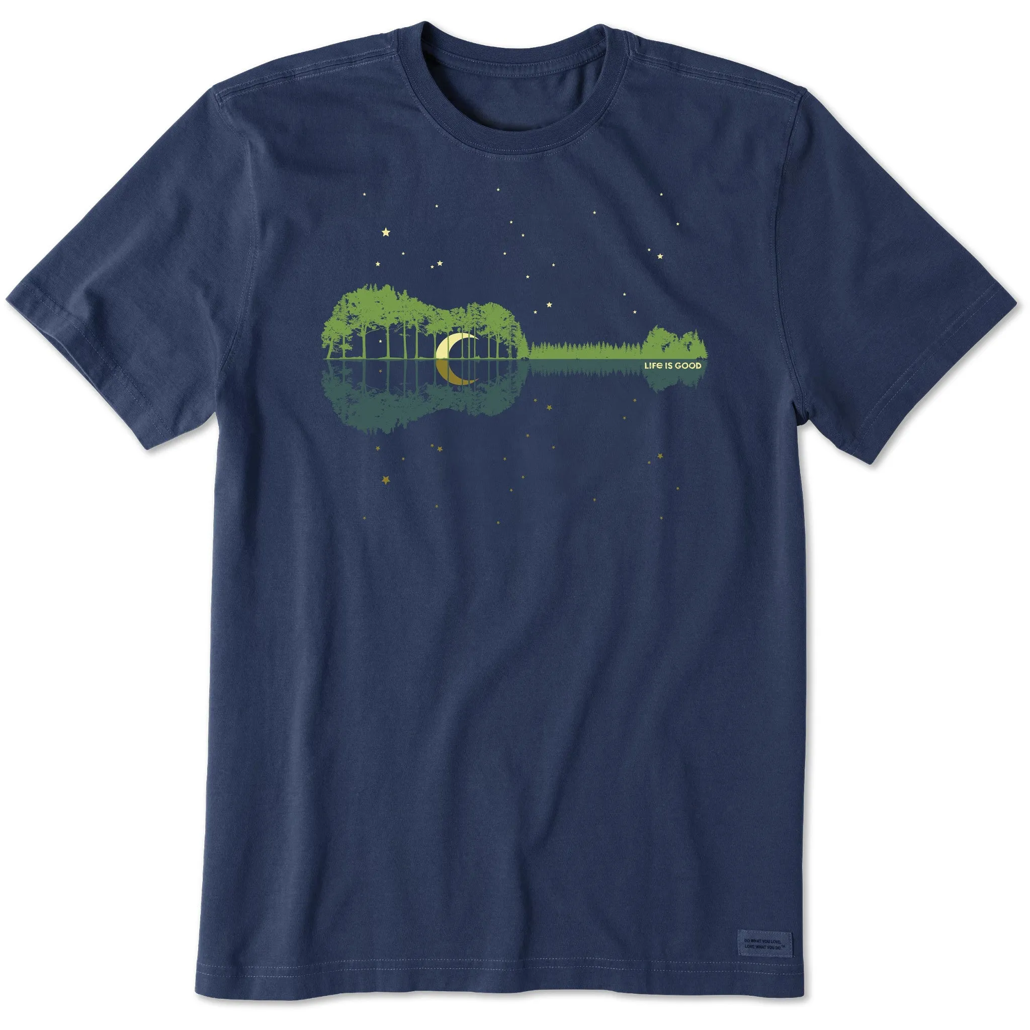 Men's Natural Rhythm Short Sleeve Crusher Tee Life is Good