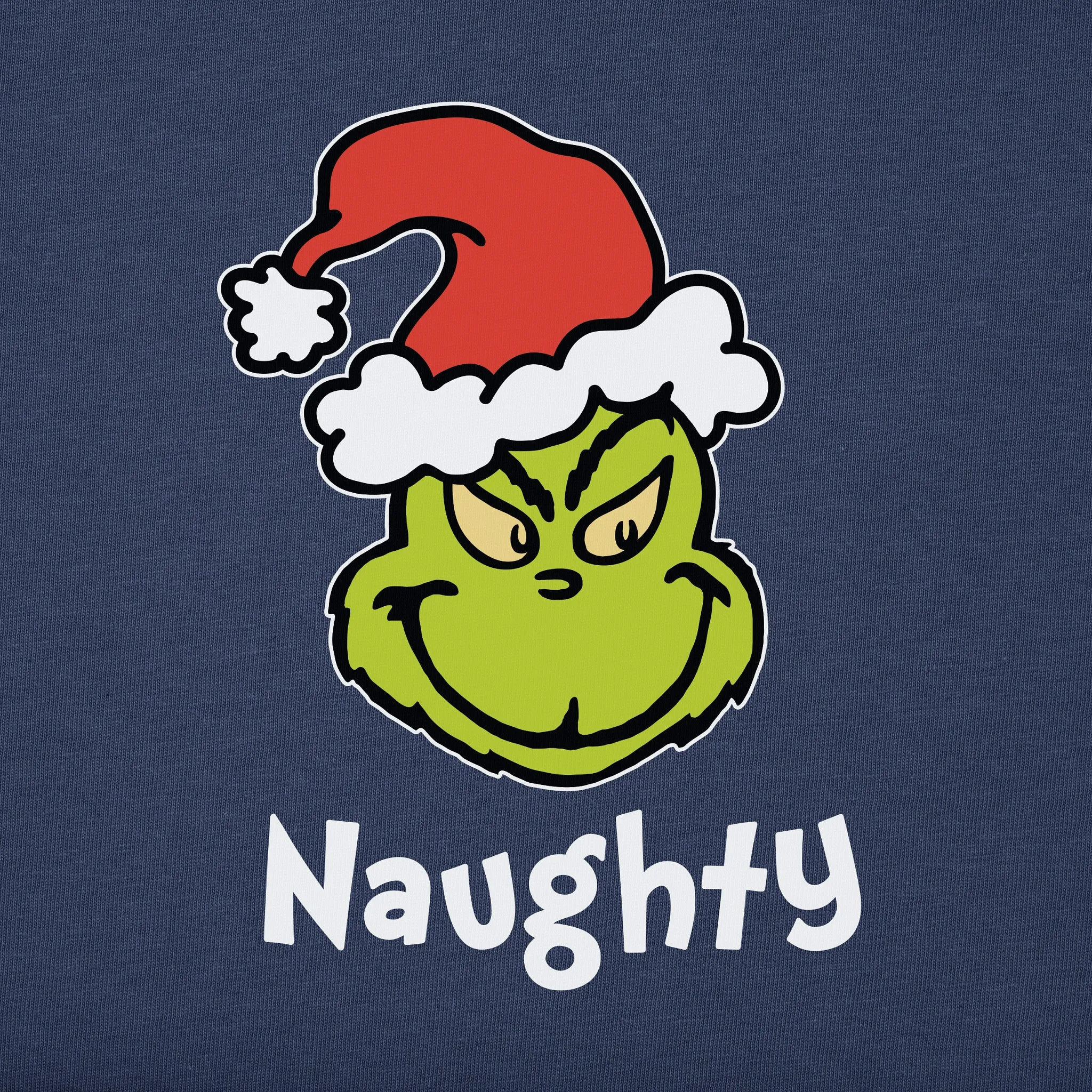 Men's Naughty Grinch Short Sleeve Crusher Tee Life is Good