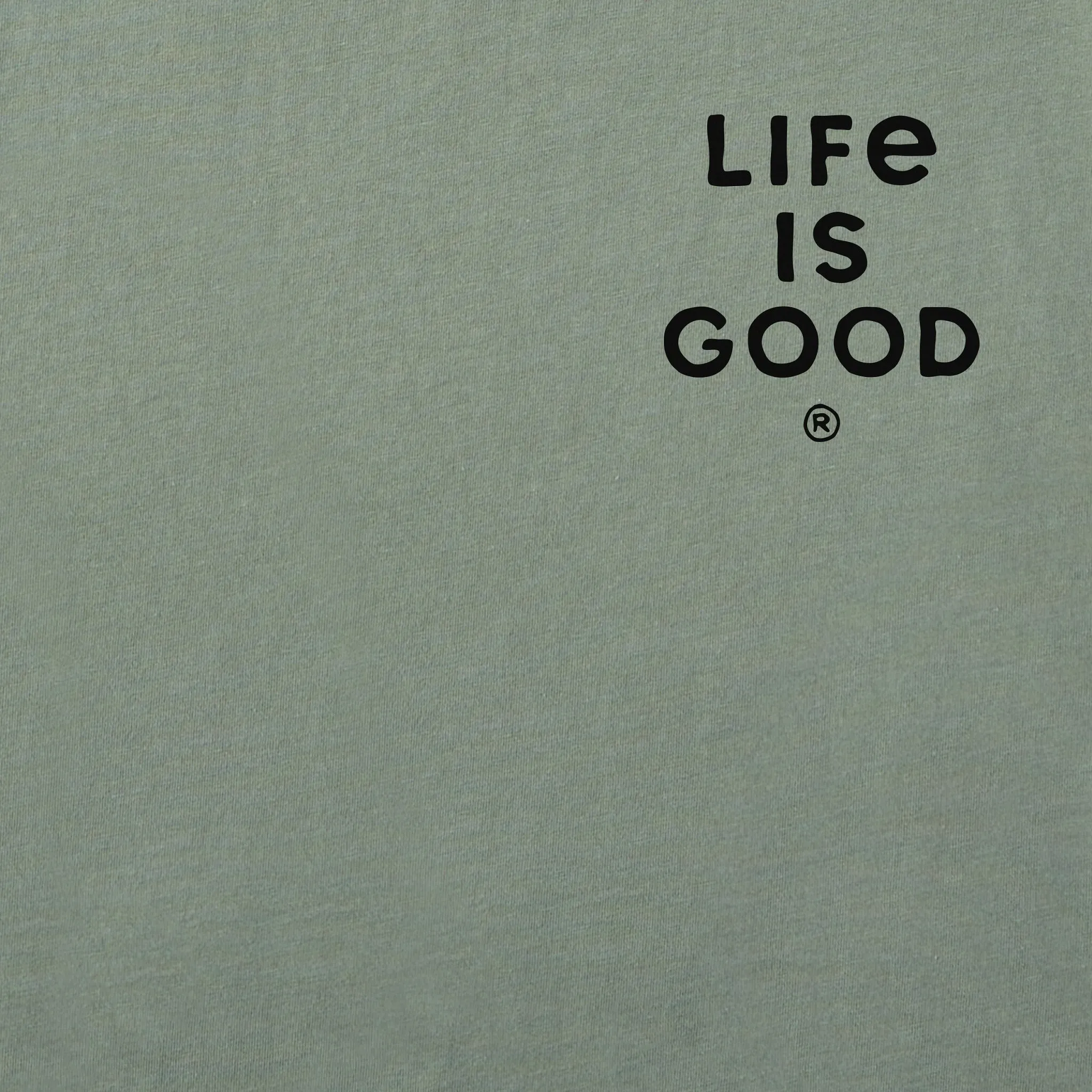 Men's North America's Big 5 Short Sleeve Crusher Tee Life is Good