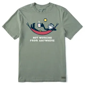 Men's Not Working Hammock Short Sleeve Tee Life is Good
