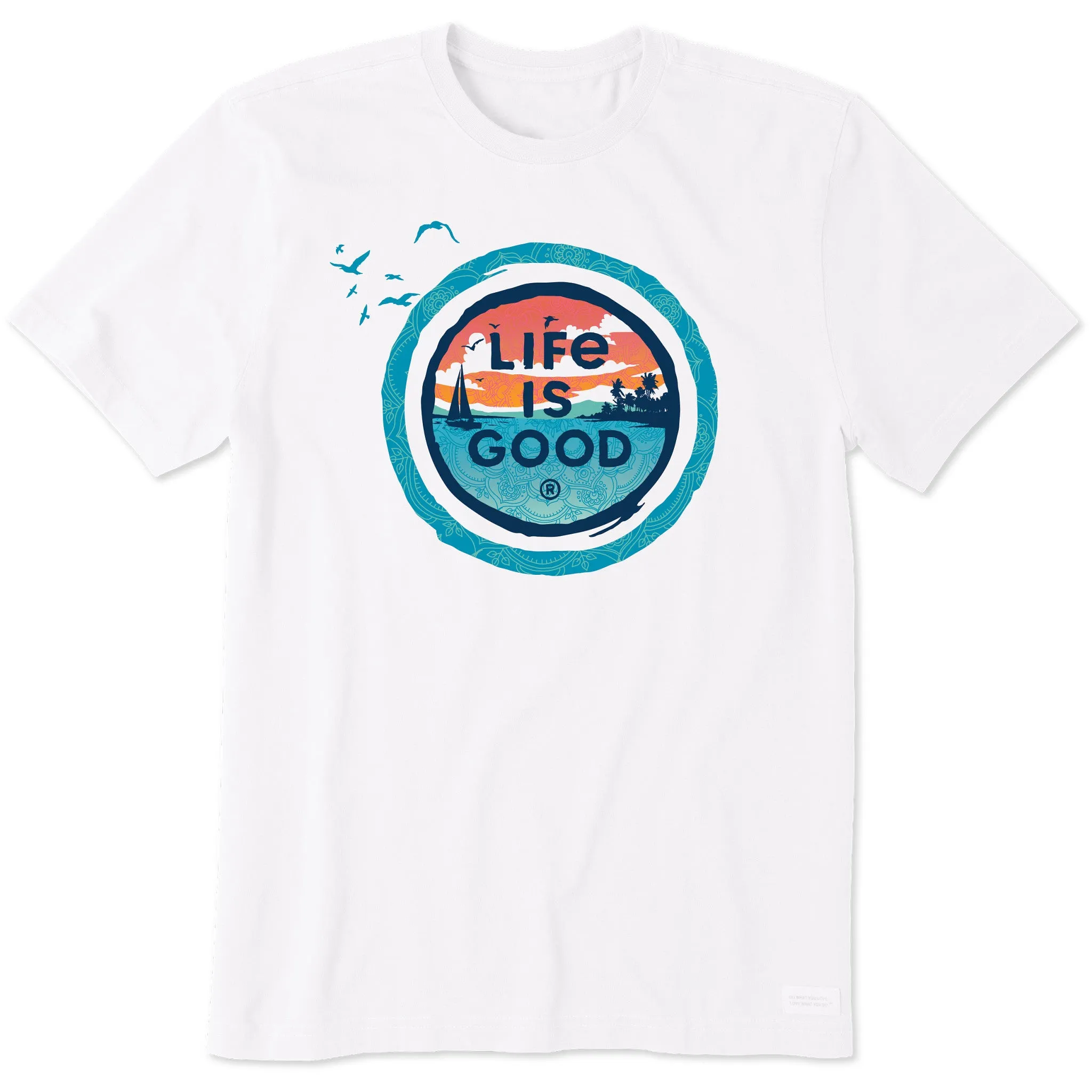 Men's Ocean Coin Short Sleeve Tee Life is Good